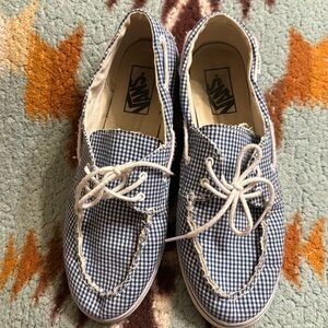 Gingham Slip On Vans